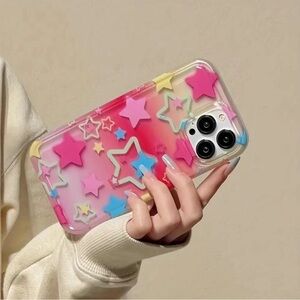 Rainbow star iphone 13 case